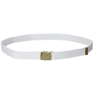 Schwed. Hosengürtel, weiß, 3 cm, gebr.