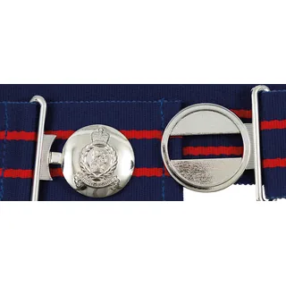 Brit. Paradegürtel, 60 mm, "ANIMO ET FIDE", neuw.