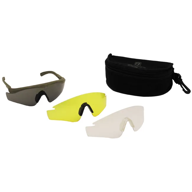 Brit. Schutzbrille, REVISION, Sawfly Z87, coyote, gebr.