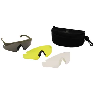 Brit. Schutzbrille, REVISION, Sawfly Z87, coyote, gebr.