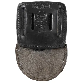 PWL Handschellenhalter, "RCP-7", Leder, gebr.