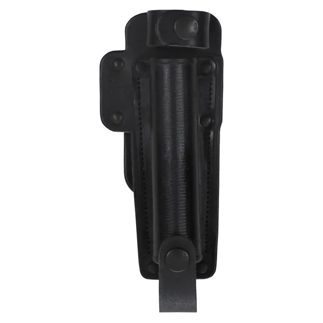 Schlagstockhalter, Leder/PVC, "PETER JONES", gebr.