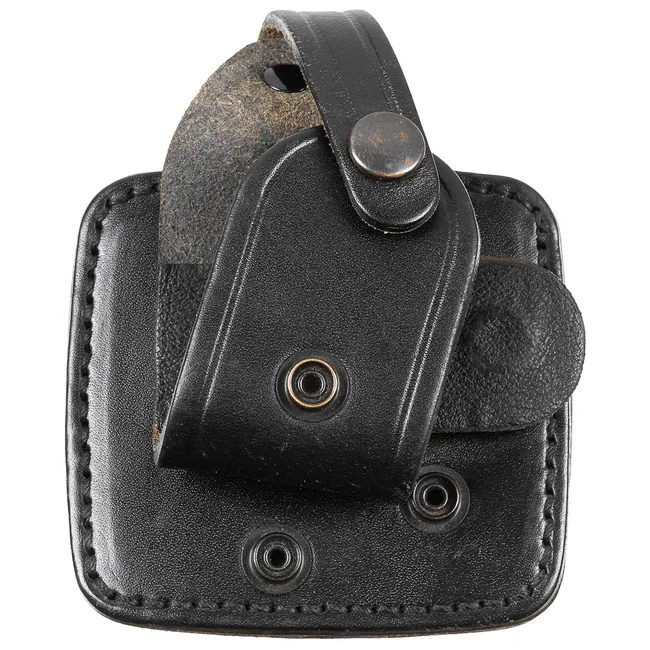PWL Handschellenhalter, "RCL-3", Leder, gebr.
