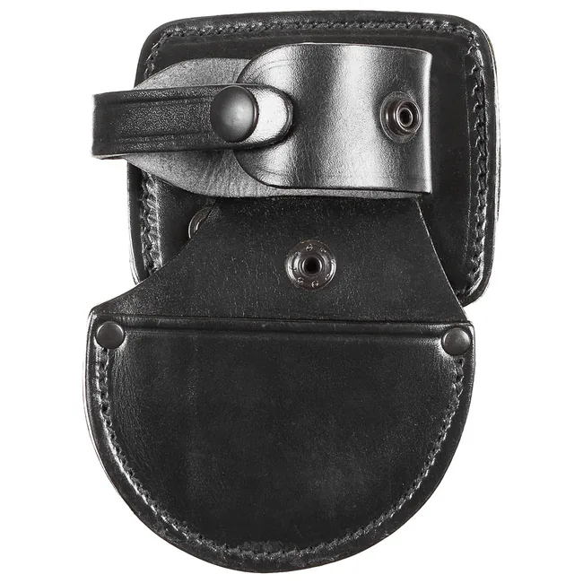 PWL Handschellenhalter, "Z-1417", Leder, gebr.