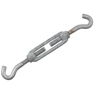 Dän. Spannschloss, mit Haken, M14, verzinkt, neuw.