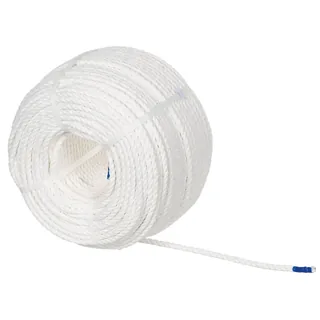 Brit. Marineseil, weiß, 220 m, 10 mm Durchm., neu