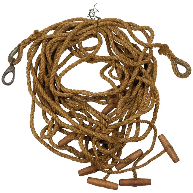 Schwed. Hanfseil, 13 mm, Länge ca. 20 m, gebr.