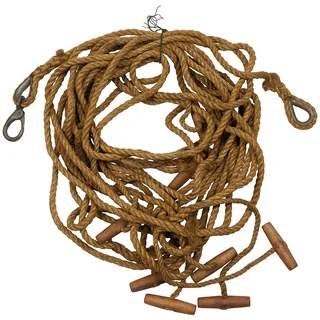 Schwed. Hanfseil, 13 mm, Länge ca. 20 m, gebr.