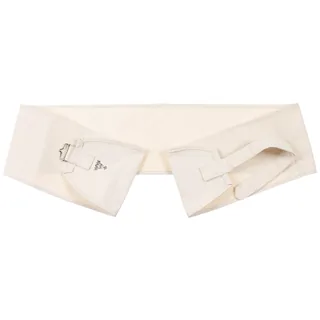 Schwed. Stoffband, natur, Leinen, 165 x 17,5 cm, neuw.