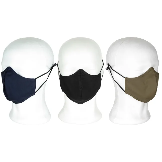 Brit. Gesichtsmaske, 3er Pack, neuw.