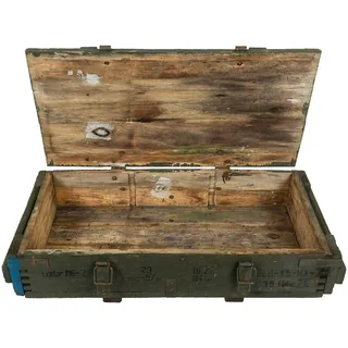 Pol. Holzkiste, gebr., Gr. innen 74 x 34 x 13 cm