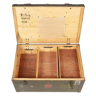 CZ Holzkiste, gebr., Versand nur per Spedition!