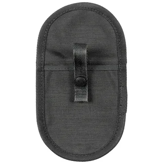 Brit. Handschellenetui, Nylon, schwarz, gebr.