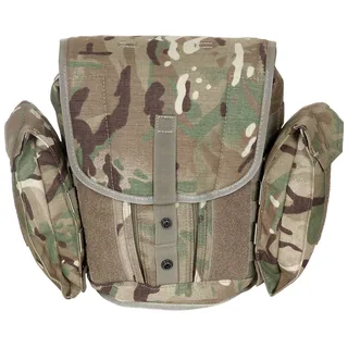 Brit. Schutzmaskentasche, MTP tarn, neuwertig