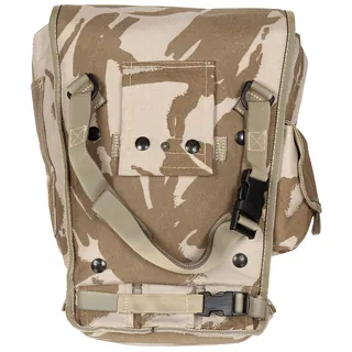 Brit. Schutzmaskentasche, DPM desert tarn, neuwertig
