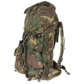 Brit. Rucksack, "PLCE LONG", o. Seitent.,DPM, gebr.,II Wahl
