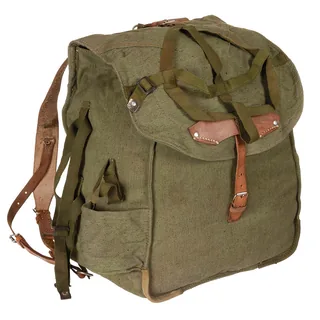 Rumän. Rucksack, oliv, neuw., mit Lagerspuren