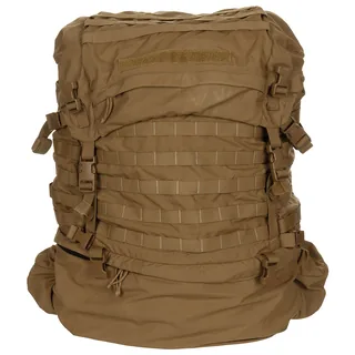 US Rucksack, "USMC", coyote tan, gebr.