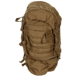 US Rucksack, "USMC", coyote tan, gebr.