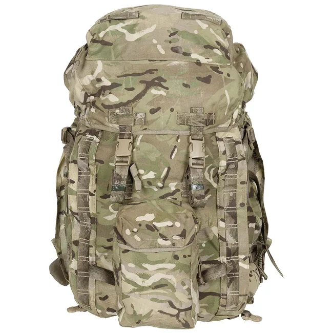 Brit. Rucksack, "INF Short", OHNE Seitent., MTP, IRR, gebr.