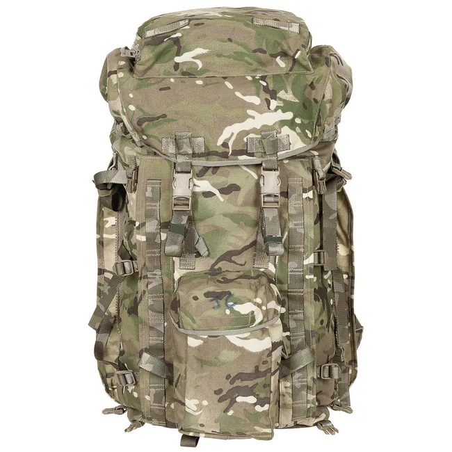 Brit. Rucksack, "INF Long", OHNE Seitent., MTP, IRR, gebr.
