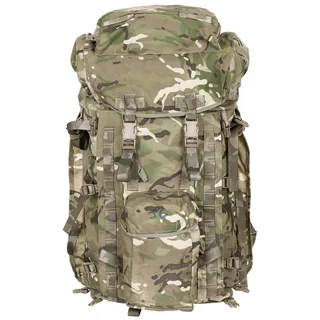Brit. Rucksack, "INF Long", OHNE Seitent., MTP, IRR, gebr.