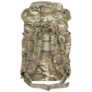 Brit. Rucksack, "INF Long", OHNE Seitent., MTP, IRR, gebr.