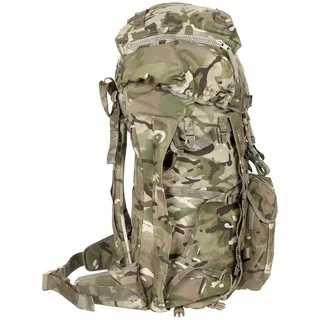 Brit. Rucksack, "INF Long", OHNE Seitent., MTP, IRR, gebr.