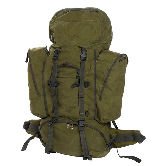 Rucksack, "BERGHAUS", oliv, Cyclops II, Vulcan, gebr.