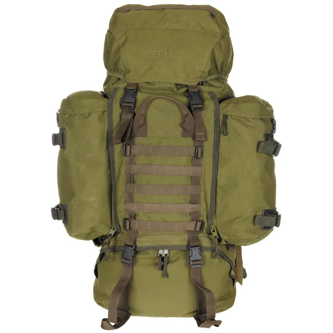 Rucksack, "BERGHAUS", Crusader 90+20, oliv, gebr.