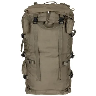 Österr. Kraxenrucksack, ohne Tragegestell, oliv, gebr.