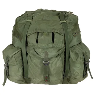 US Rucksack, Alice Pack, oliv, LARGE, Metallgest., gebr.