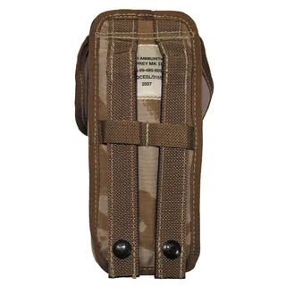 Brit. Munitionstasche, MOLLE, DPM desert, gebr.