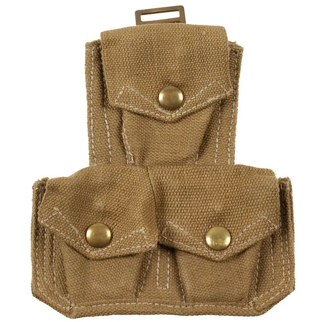 Brit. Munitionstasche, khaki, neuwertig