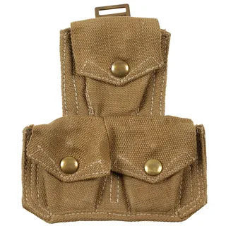 Brit. Munitionstasche, khaki, neuwertig