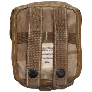 Brit. Tasche, "MEDICAL", MOLLE, DPM desert, neuw.