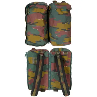 Belg. Rucksack, 120 l, tarn, gebr.