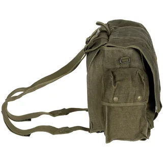 Belg. Rucksack, "Kongo", Canvas, oliv, gebr.
