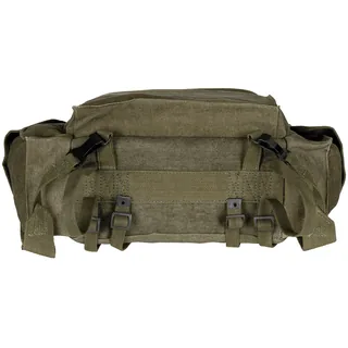 Belg. Rucksack, "Kongo", Canvas, oliv, gebr.