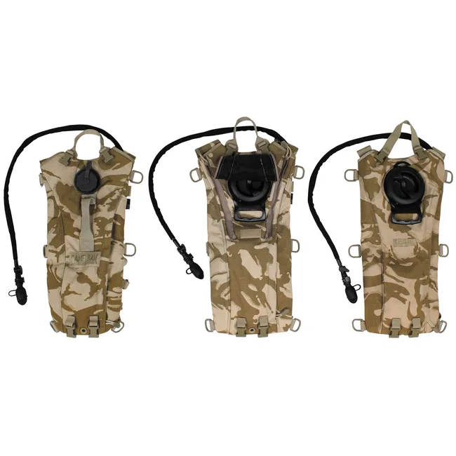 Brit. Trinkrucksack, neuw., DPM desert, TPU-Beutel neu