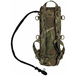 Brit. Trinkrucksack, MTP tarn, gebr., TPU-Beutel neu