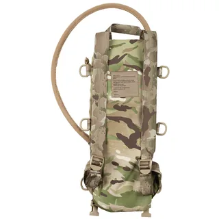 Brit. Trinkrucksack, MTP tarn, mit TPU-Beutel, gebr.