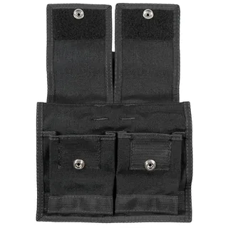 Brit. Gürteltasche, Polizei, zweifach, schwarz, neuw.
