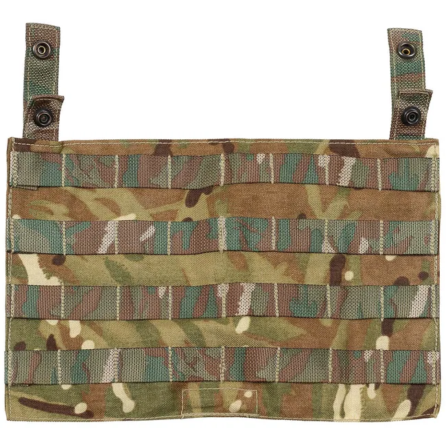 Brit. Frontplatte, mit Klett, Osprey MK IV, MTP tarn, gebr.