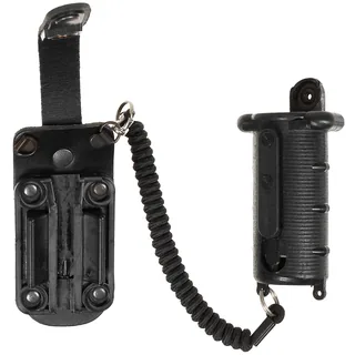 Verteidigungsspray-Etui, geb., Leder Holster, "PETER JONES"