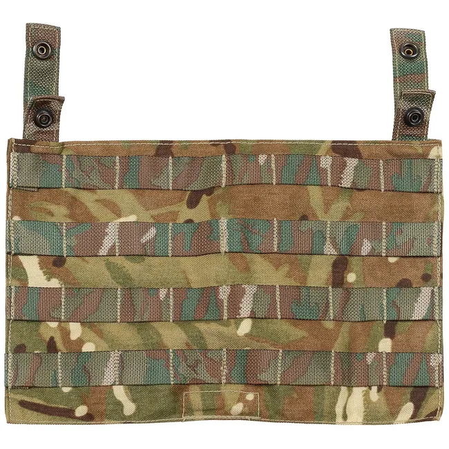 Brit. Frontplatte, mit Klett, Osprey MK IV, MTP tarn, neuw.