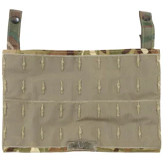 Brit. Frontplatte, mit Klett, Osprey MK IV, MTP tarn, neuw.