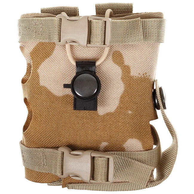 Brit. Funkgerätetasche, MOLLE, DPM desert, gebr.