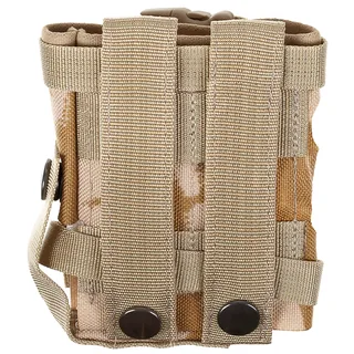 Brit. Funkgerätetasche, MOLLE, DPM desert, gebr.
