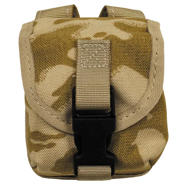 Brit. Granatentasche AP, MOLLE, DPM desert, gebr.